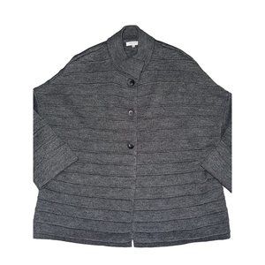 Gio & Gio gray sweater womens XL made in‎ italy